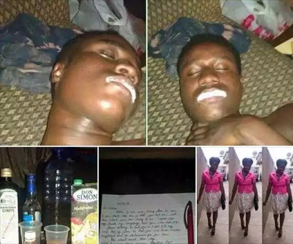 SHOCKING! Young Man Commits Suicide After Been Dumped by His Girlfriend (See Photos)